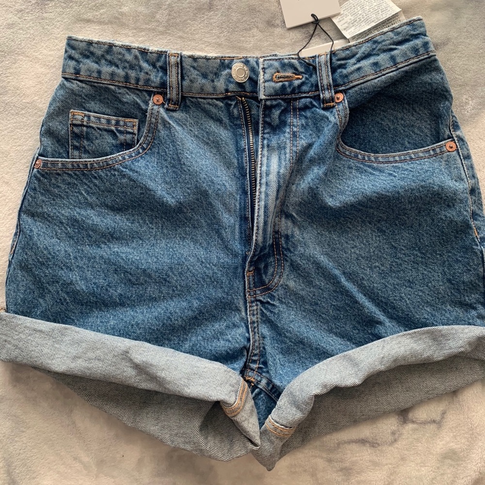 Zara Mom Fit Shorts